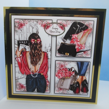 Miss Vogue Collage 02 Mini Page Kit  by Susan Garrett