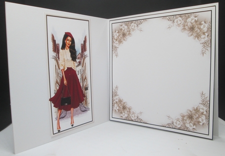 When In Doubt Wear Red Collage Mini Page Kit by Susan Garrett