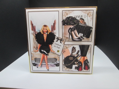 When In Doubt Wear Black 04 Mini Page Kit  by Susan Garrett