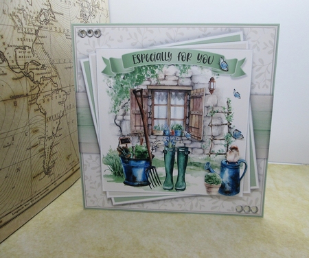 Cottage Garden 1 Mini Kit by Susan Garrett