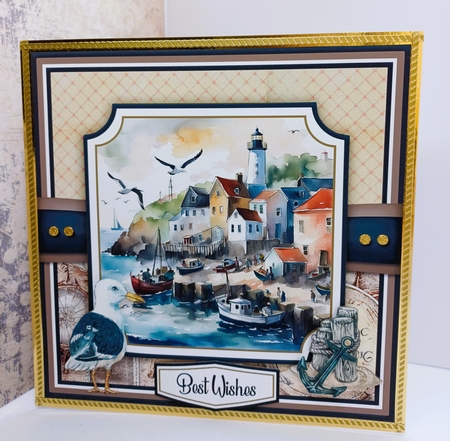 The Harbour Card Topper Kit by Susan Garrett