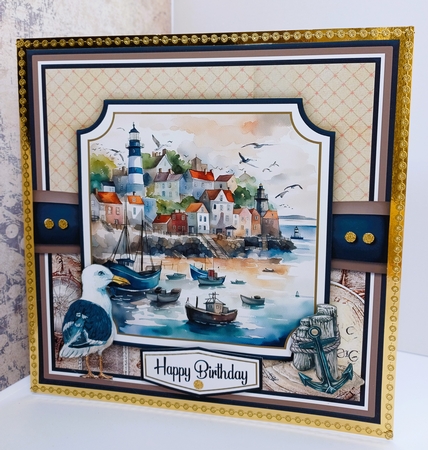 The Harbour Card Topper Kit by Susan Garrett