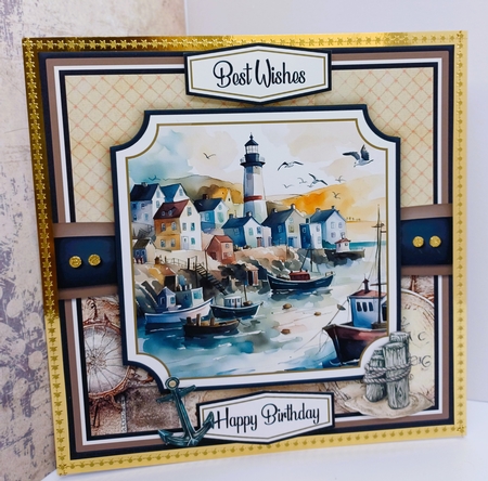 The Harbour Card Topper Kit by Susan Garrett