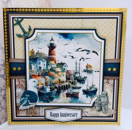 The Harbour Card Topper Kit by Susan Garrett
