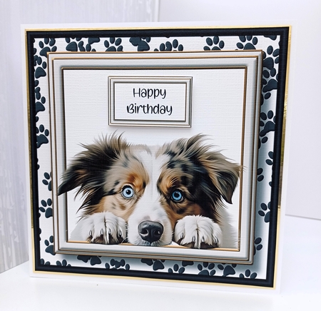 Peeking Dogs Set 1 Multi Topper Kit by Susan Garrett