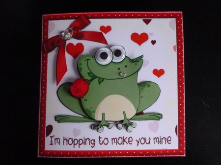I'm Hopping to Make You Mine Valentine by Susan Garrett