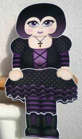 3D On the Shelf Card Kit - Little Goth Kairos by Susan Garrett