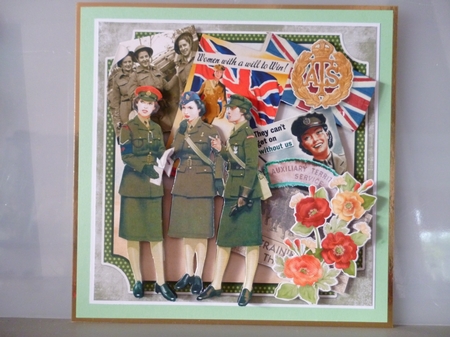 I Vow to Thee - A.T.S. 7x7 Card Front & Insert Mini Kit by Susan Garrett