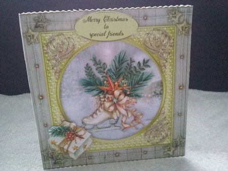 8x8 Christmas Friends  by Susan Goodwin