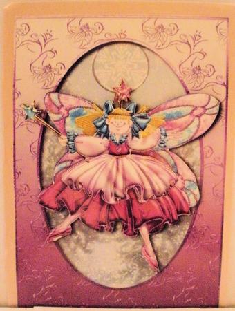 The Christmas Fairy + Decoupage by Susan Goodwin