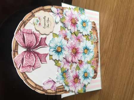 Floral Baskets Bumper Shaped Mini Page Kits  by Susan E Gradwell
