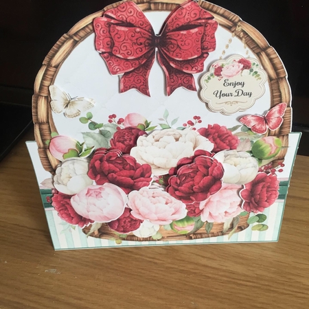 Floral Baskets Bumper Shaped Mini Page Kits  by Susan E Gradwell