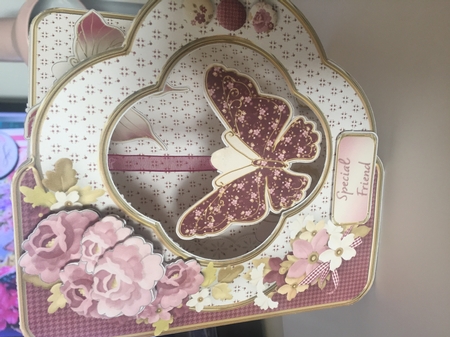 Faded Roses - Butterfly Pendant Card Mini Kit Featured Gallery Photo