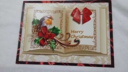 Vintage Christmas  Book Robin by Susan Green