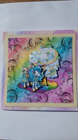 Rainbow  Birthday  by Susan Green