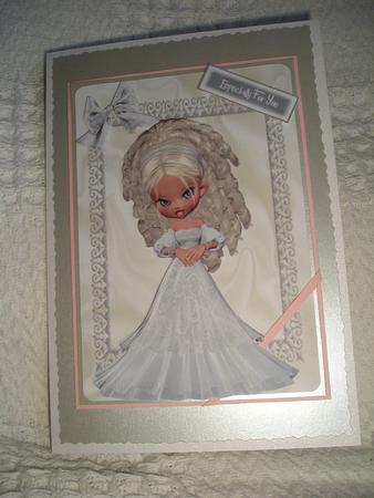Little Princess in a Silver Dress by susan hickey
