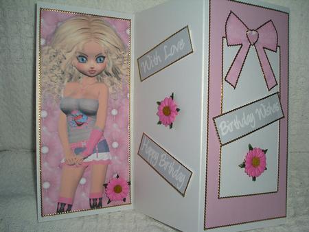 Bunty Dl Topper and Insert by susan hickey