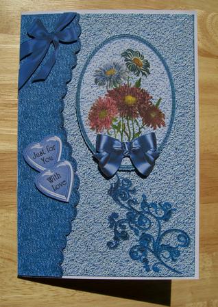 Asters with a Flourish by Susan Hopkins