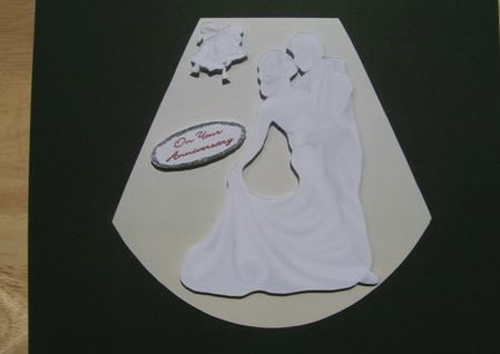 Romance Wobble Card by Susan Hopkins