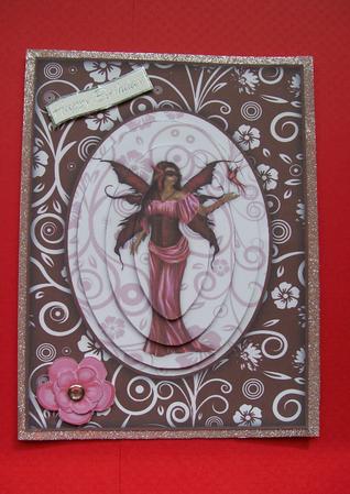 Fantasy Fairy Card Front Kit by Susan Hopkins