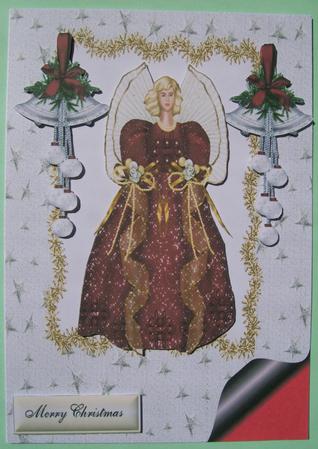 Christmas Angel in Red by Susan Hopkins