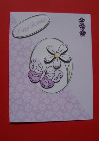 Butterfly Oval by Susan Hopkins