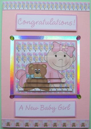 Baby Girl with Teddy by Susan Hopkins