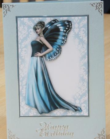 4 Butterfly Fairy Toppers by Susan Hurley