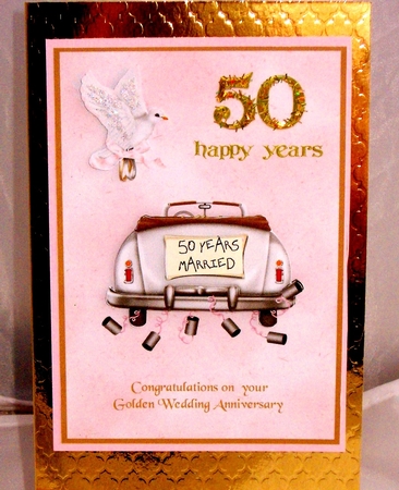 Golden Wedding Anniversary by Susan James