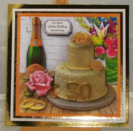 Golden Wedding Anniversary by Susan James