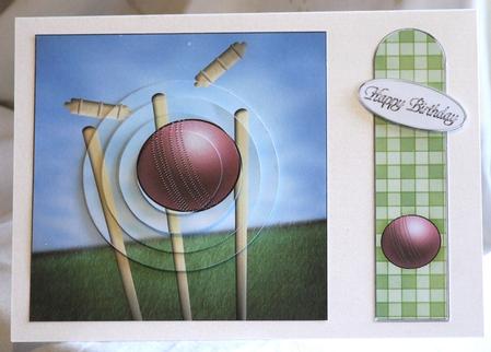 Cricket Quick Card with Circle Pyramage by Susan James