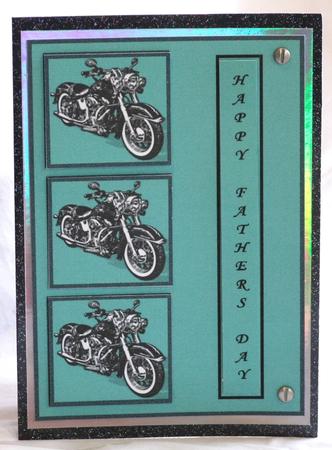 Vintage Motor Bike by Susan James