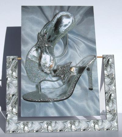 Silver Sandals Spinner by Susan James
