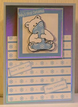 Baby's First Christmas - Boy by Susan James