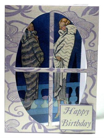 Art Deco Window Card Kit 6 by Susan James
