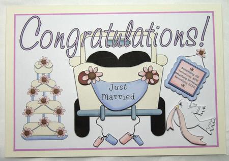 Wedding Celebrations Decoupage by Susan James