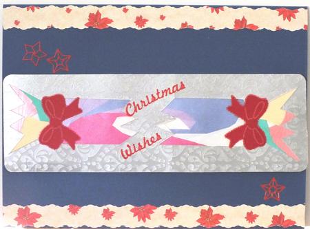Iris Folding Pulled Christmas Cracker Pattern by Susan James