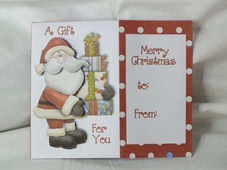 Santa Money/gift Envelope by Susan James