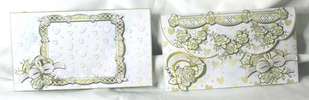 Gift Envelope/money Wallet - Wedding/engagement/anniversary by Susan James