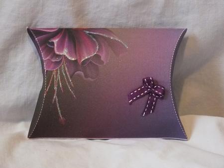 Delicate Fushia Pillow Box by Susan James
