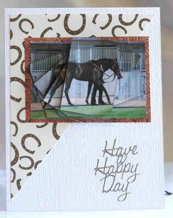 Race Horse Spyramage by Susan James