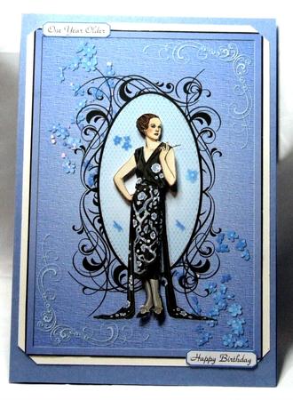 Art Deco Quick Card by Susan James