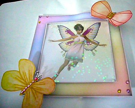 Rainbow Fairy Shaker Card Kit by Susan Jane Morson