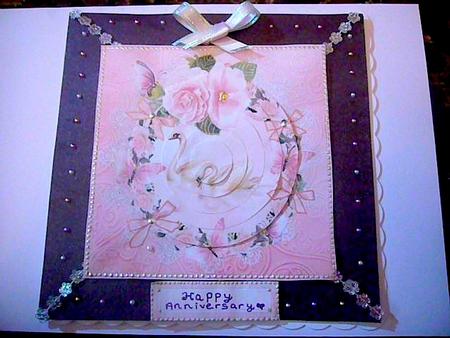 Butterflies Swans and Roses Pyramid by Susan Jane Morson