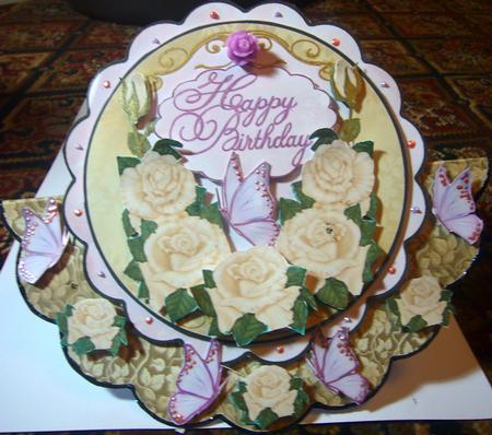 Floral Butterfly Rocker Card Mini Kit by Susan Jane Morson