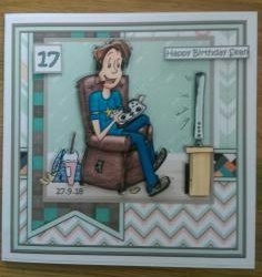 ONLINE GAMER 7.5 Decoupage, Ages & Insert Mini Kit by Susan Kane