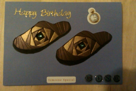 Slippers and a Pipe by Susan Lamb