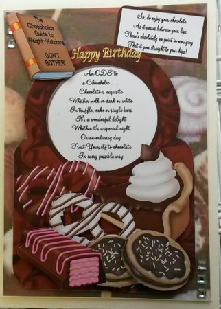 An Ode to a Chocoholic by Susan Lamb