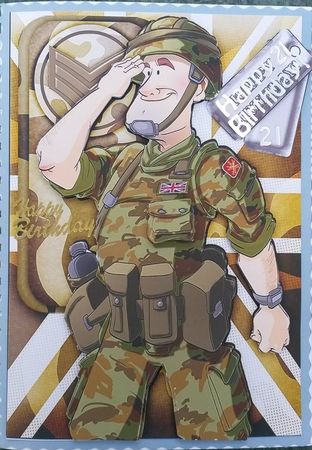 British Army Dude Deluxe by Susan Lamb