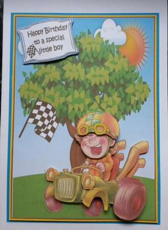 Racing in the Park by Susan Lamb